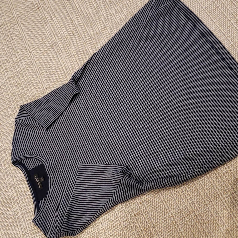 Banana Republic shirt size XL, Black/White, Like New